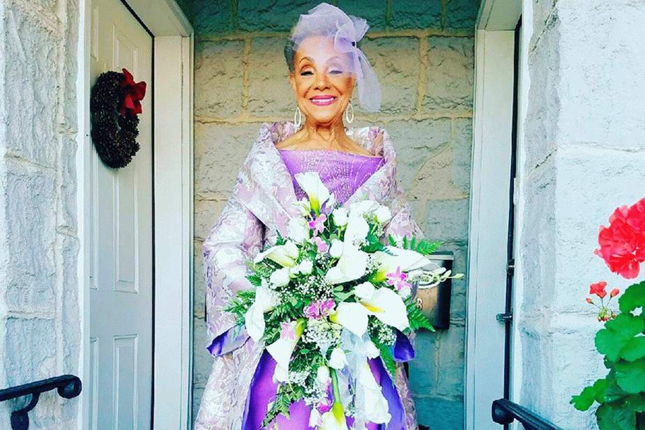 86-летняя невеста потрясла всех своим нарядом